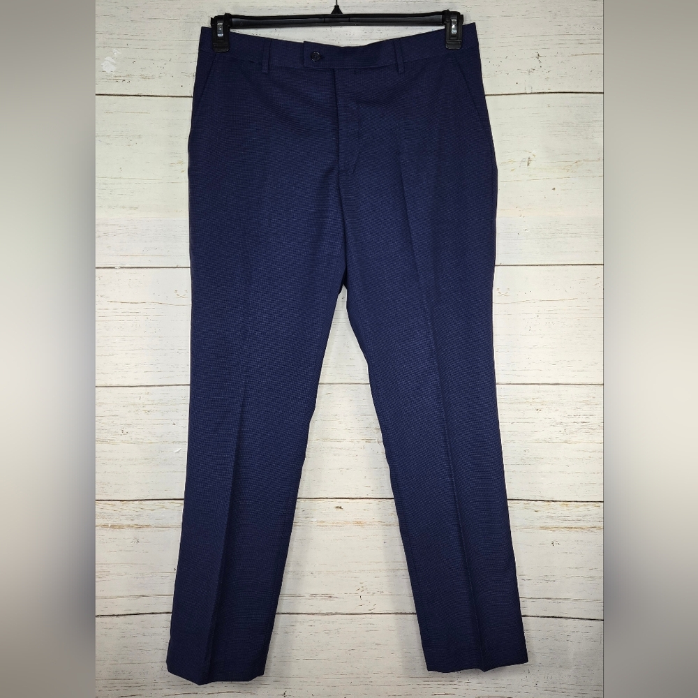 Savile Row Co. Hoxton Check Suit Dress Pants